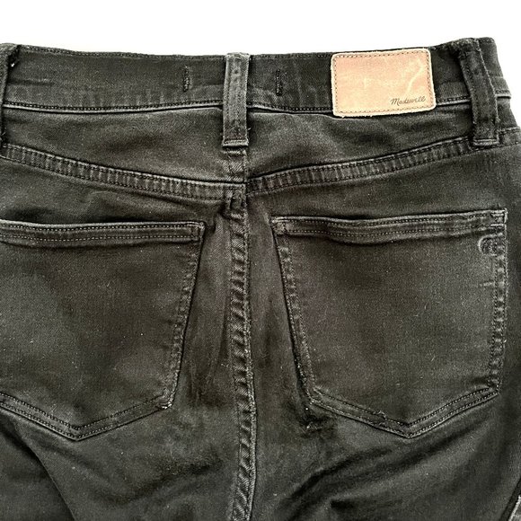 Madewell high rise skini skini black jeans 25 - Picture 6 of 11
